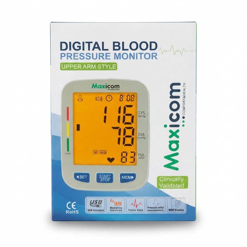 Maxicom Digital Blood Pressure Monitor