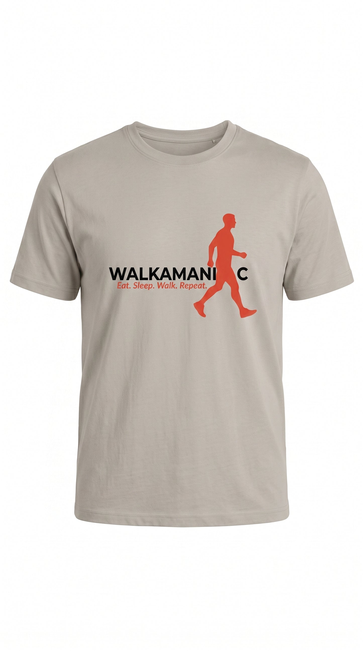 Walkamaniac "Eat. Sleep. Walk. Repeat." T-Shirt