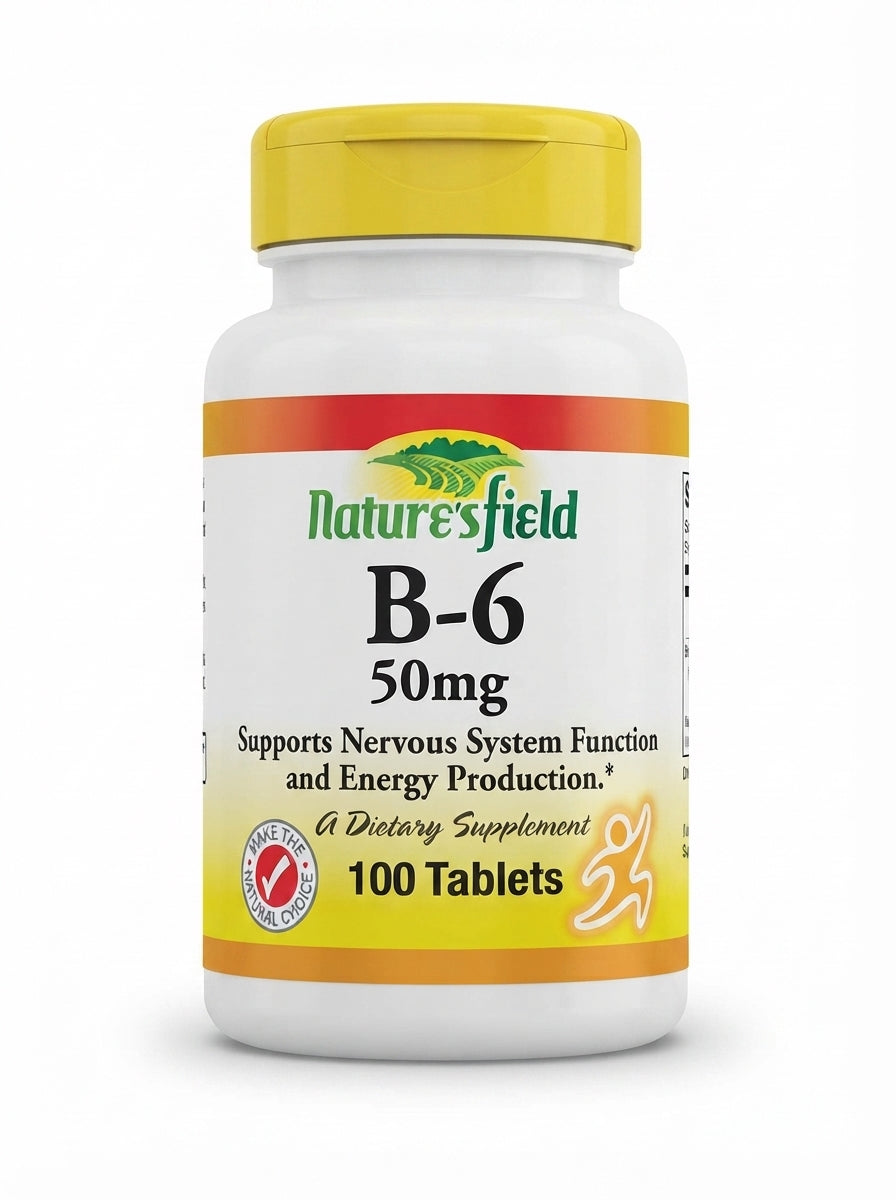 Vitamin B6 50MG X 100