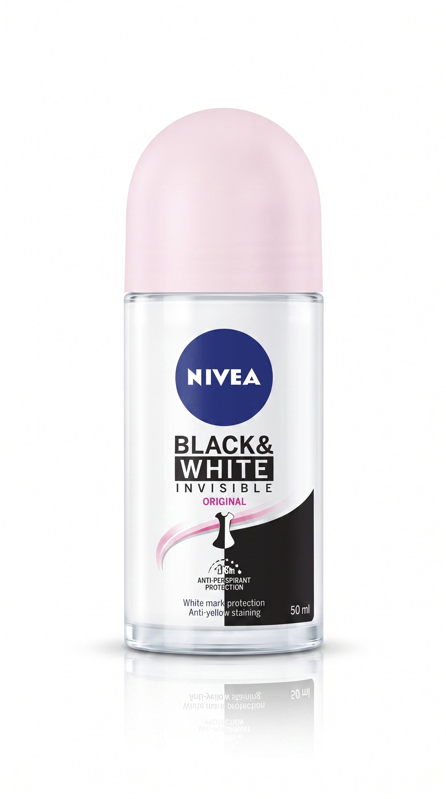 Nivea Black & White Invisible Original Roll-On (Female)