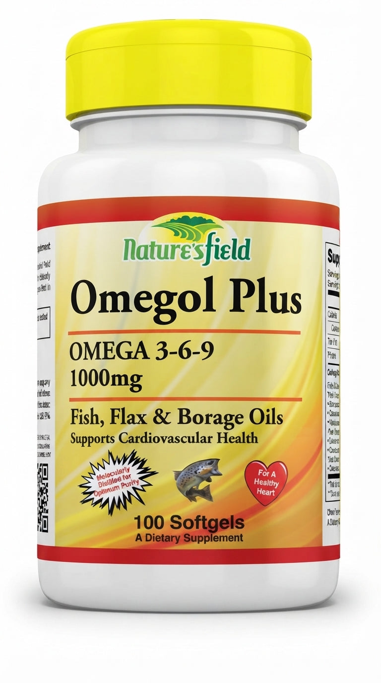 Omegol plus (OMEGA 3-6-9) 1000MG X 100
