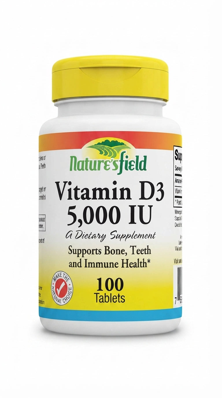 Vitamin D3 5000IU X 100