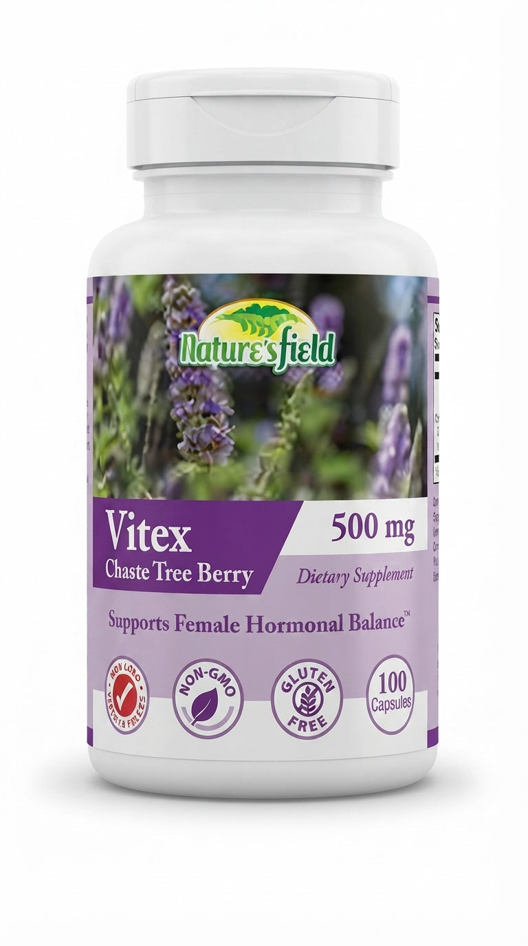 Vitex Chaste Tree Berry 500MG X 100