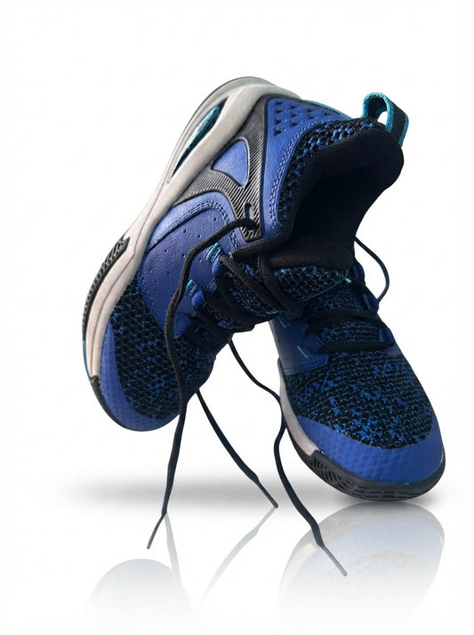 Blue & Black Basketball Sneakers