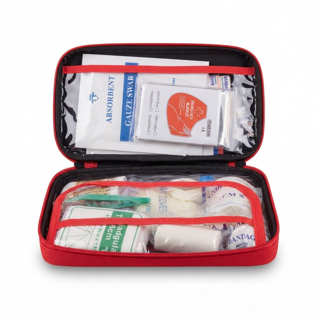 Compact First Aid Kit (Fully Stocked)