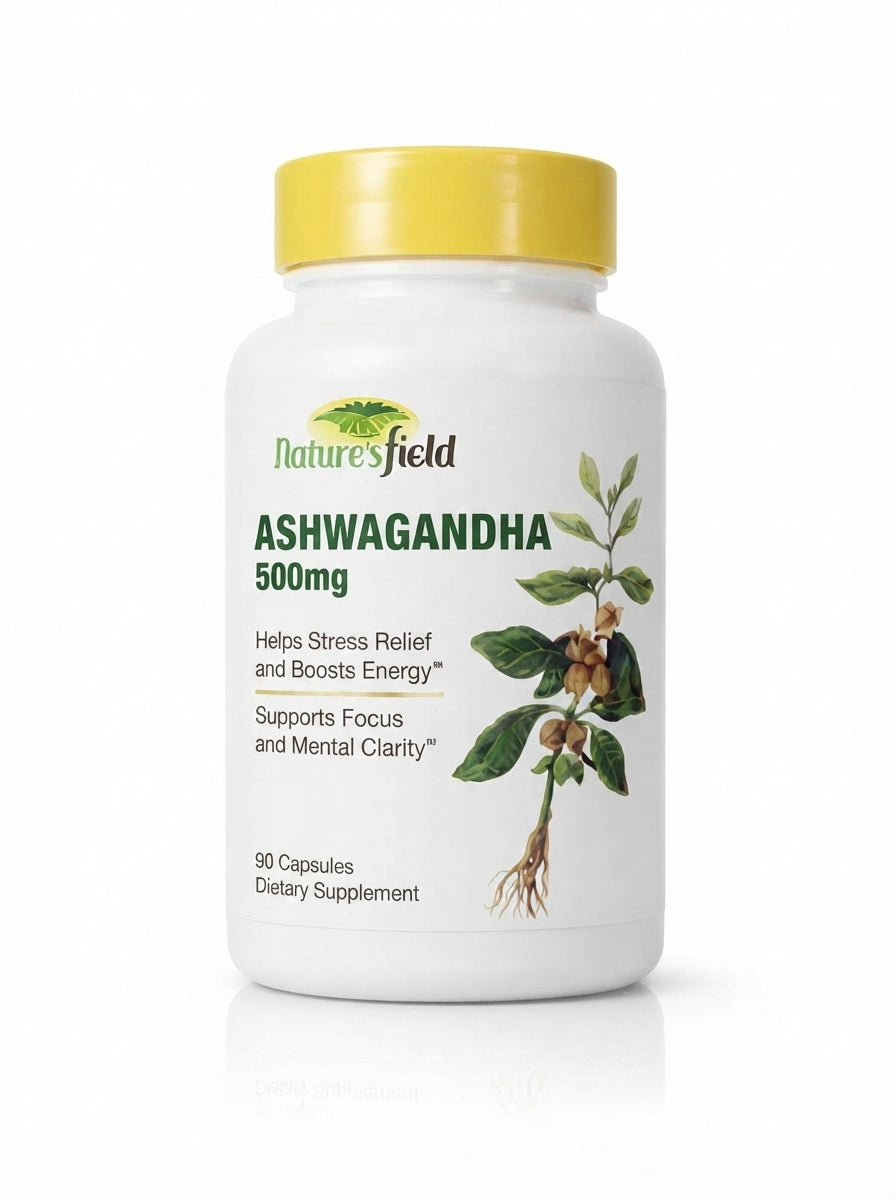 Ashwaganda 500MG Plus Calcium X60