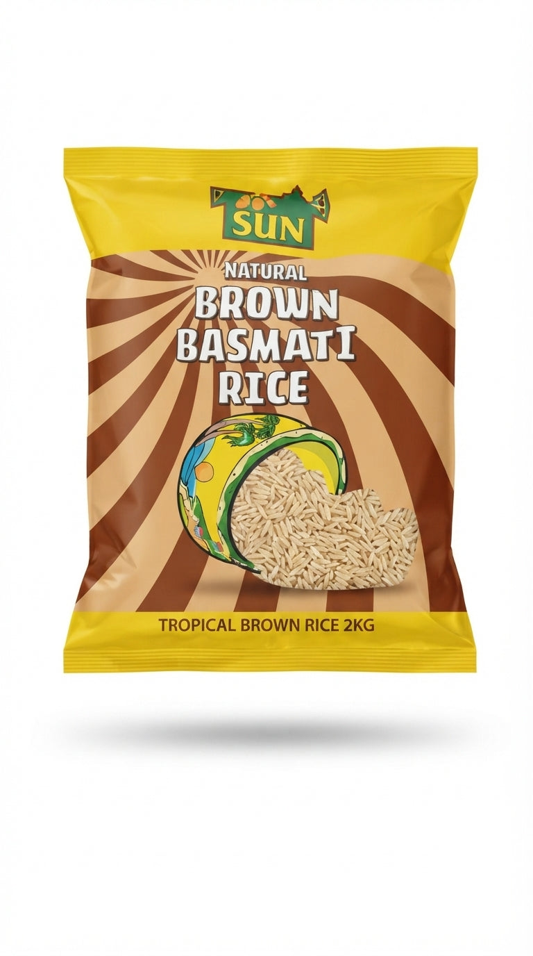 Sun Natural Brown Basmati Rice Tropical Brown Rice, 2kg