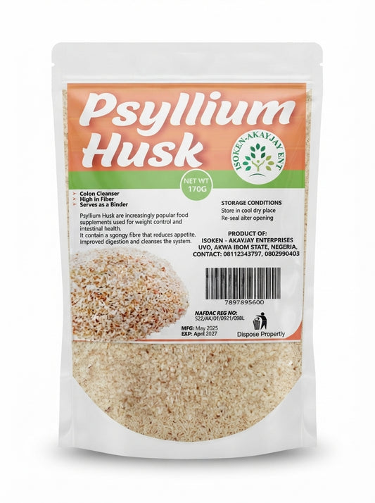 Isoken-Akayjay Enterprises Psyllium Husk 170g