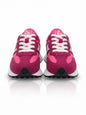 Retro Pink Suede Sneakers