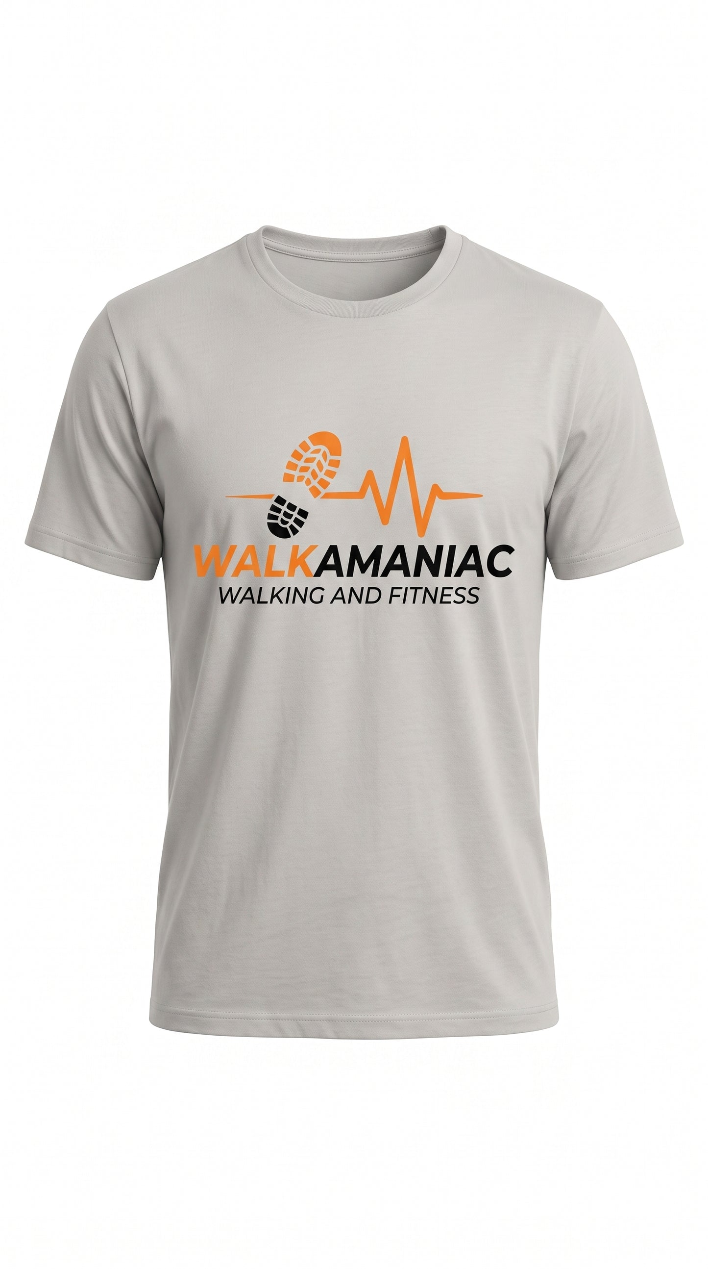 Walkamaniac "Walking and Fitness" T-Shirt