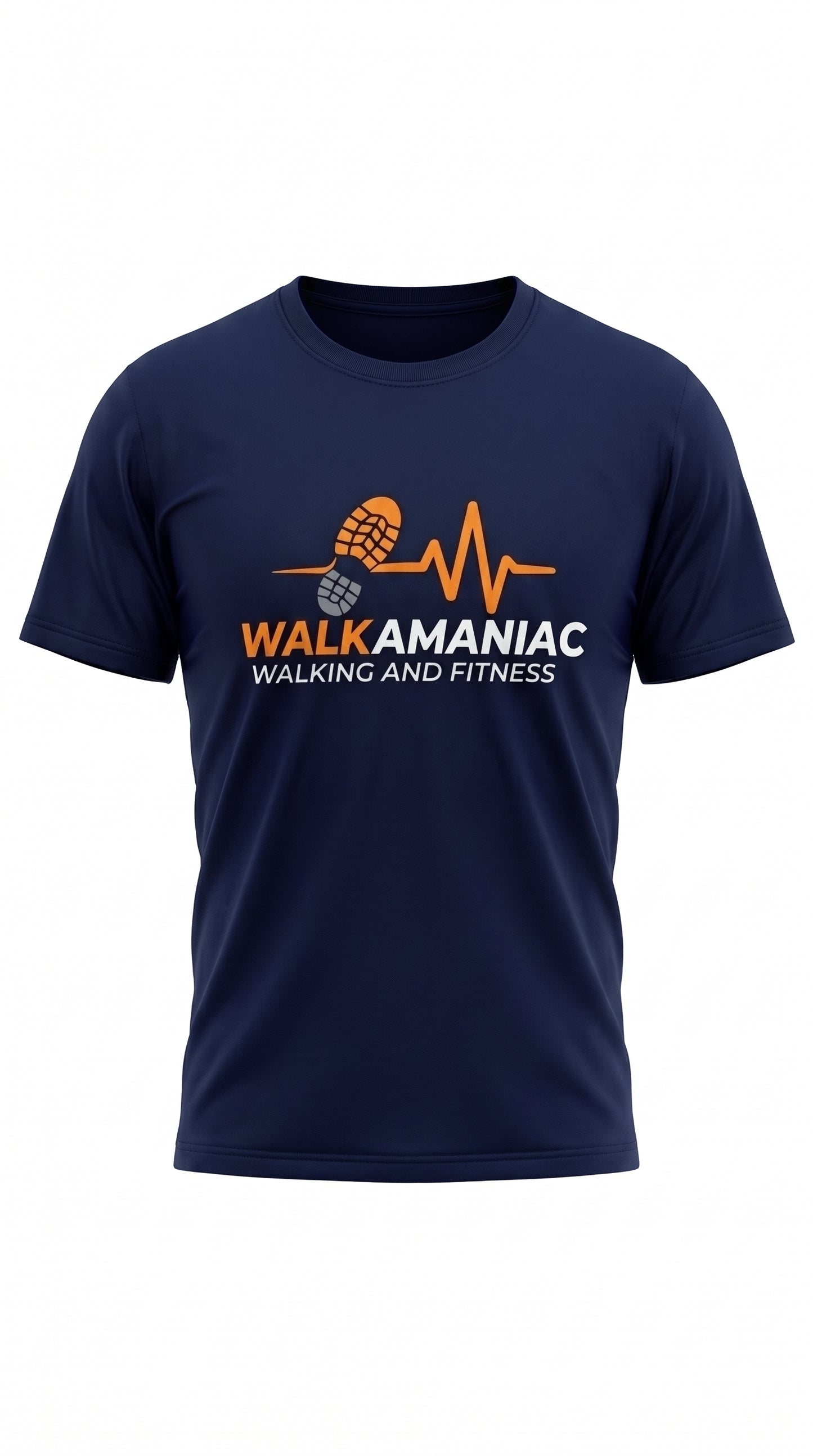 Walkamaniac "Walking and Fitness" T-Shirt