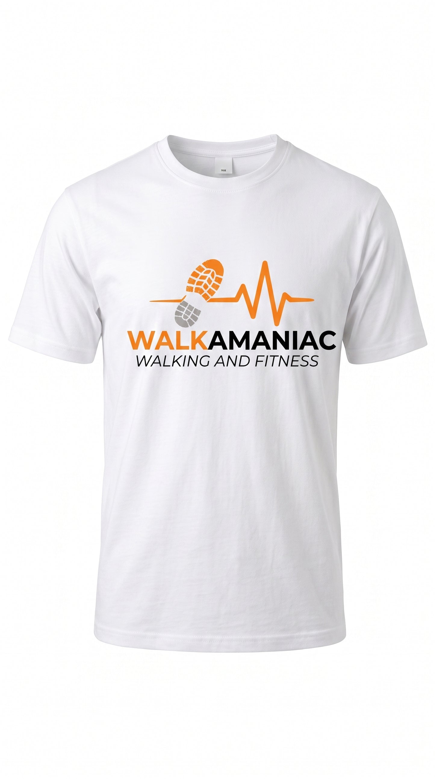 Walkamaniac "Walking and Fitness" T-Shirt