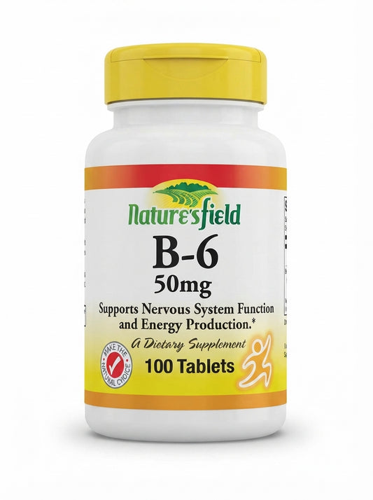 Vitamin B6 50MG X 100