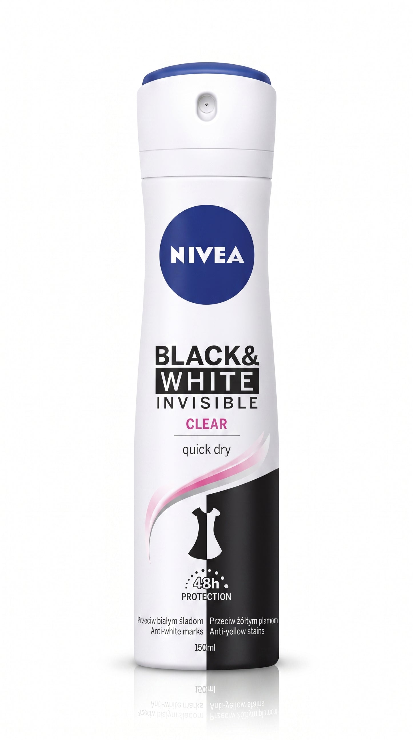 Nivea Black & White Invisible Clear Spray (Female)