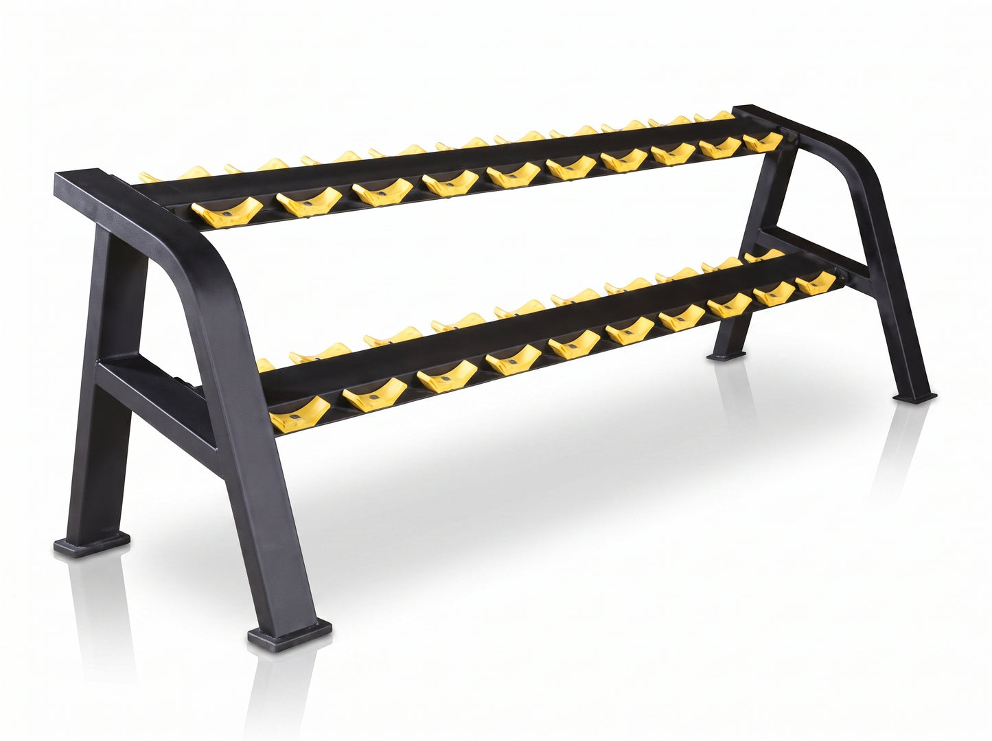 Commercial Two-Tier 10 Pairs Dumbbell Rack
