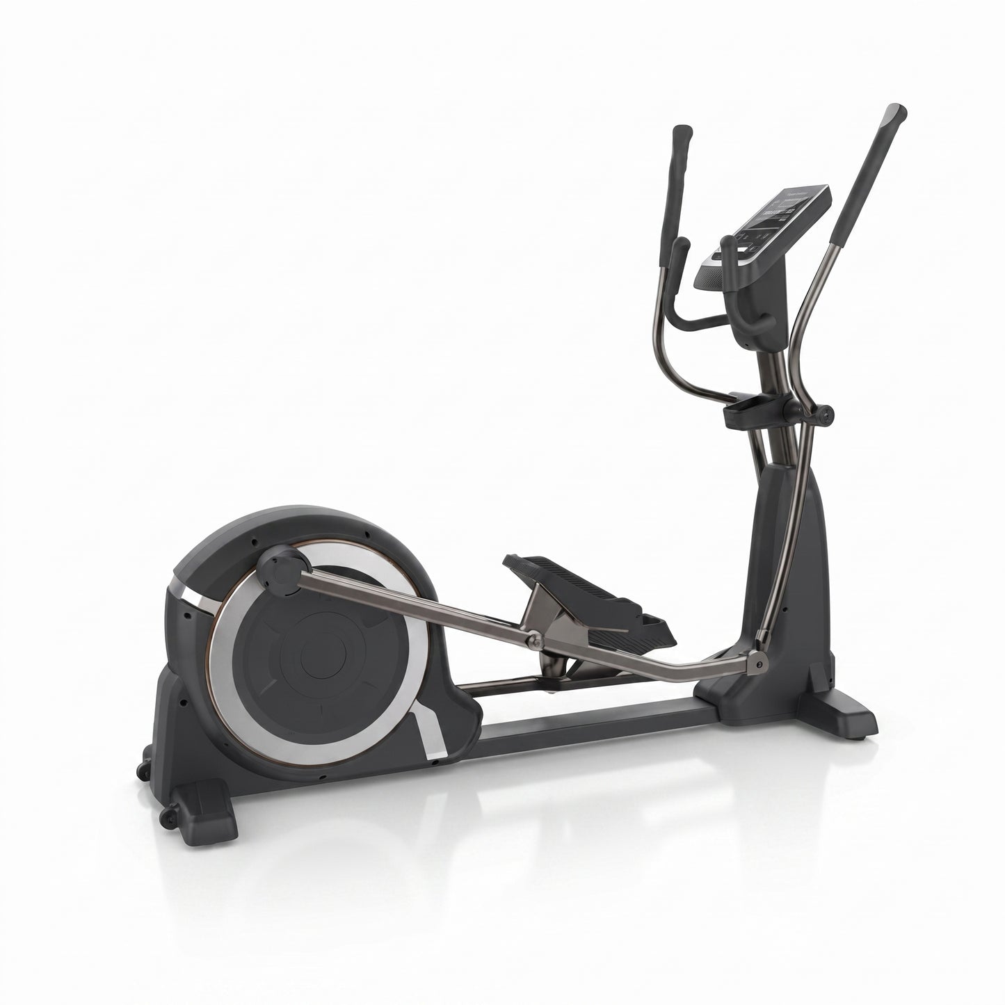 Heavy-Duty Commercial Elliptical Cross Trainer with LCD Display