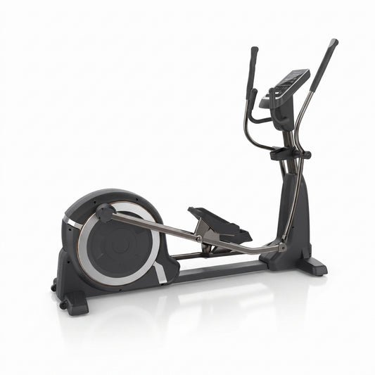 Heavy-Duty Commercial Elliptical Cross Trainer with LCD Display