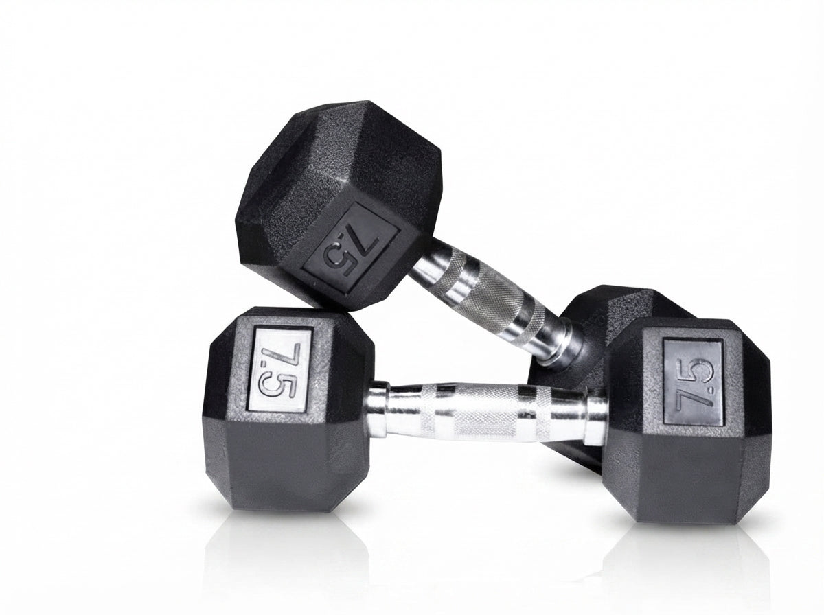 Hexagon Dumbbell 7.5kg – 30kg