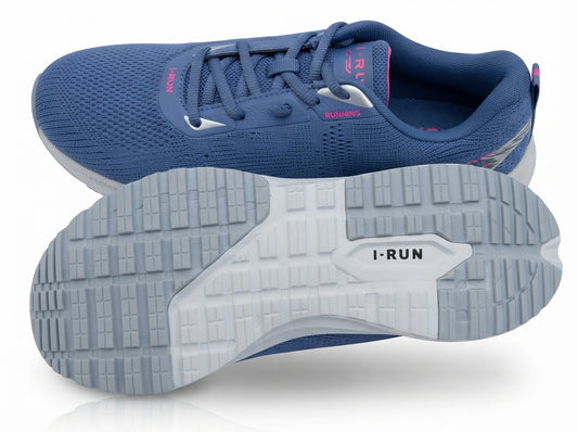 I-Run Blue Running Shoes