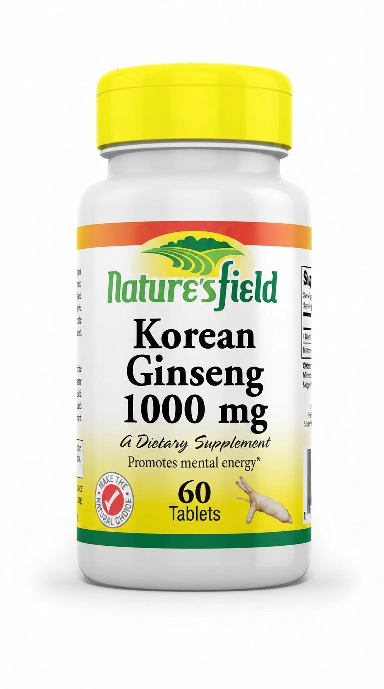 Korean Ginseng 1000MG X 60