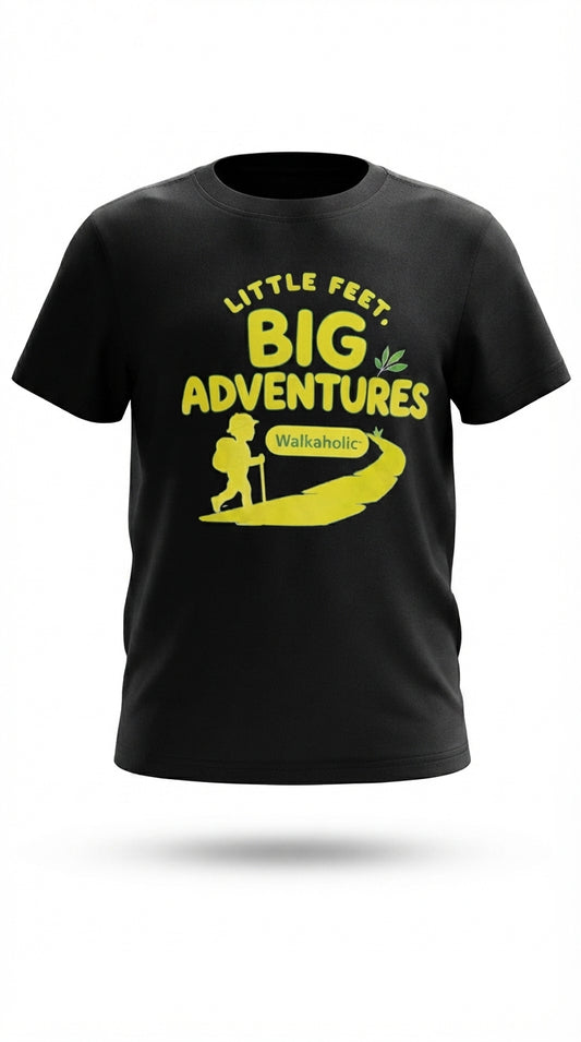 Little Feet, Big Adventures T-shirts (Road Walk)