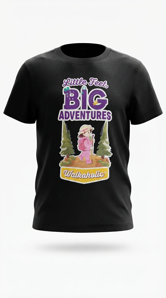 Little Feet, Big Adventures T-shirts (Forest Walk)