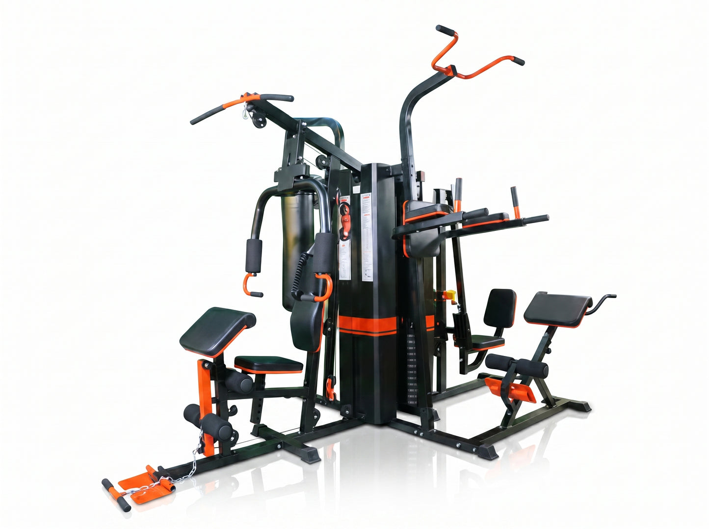 Five Station Multi-Gym with Weight Stack – MG-112