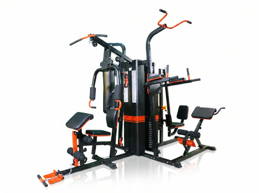 Five Station Multi-Gym with Weight Stack – MG-112