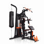 Three Station Multi-Gym with Punching Bag & Pull Up Bar