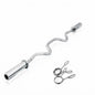 4ft 1.2m Olympic EZ Curl Barbell