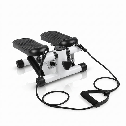 Five StMini Stepper with Resistance Bands & LCD Display