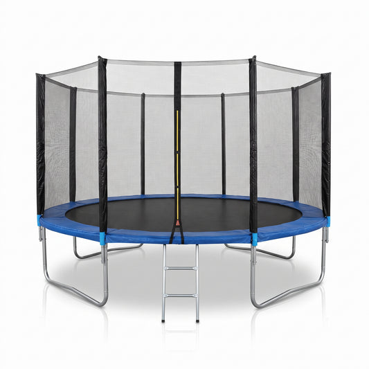 Heavy-Duty Outdoor Trampoline with Safety Enclosure 6ft – 16ft
