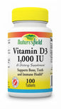 Vitamin D3 1,000IU X100